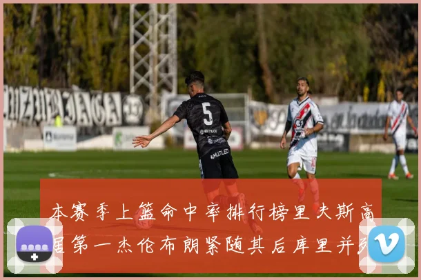 本赛季上篮命中率排行榜里夫斯高居第一杰伦布朗紧随其后库里并列第六